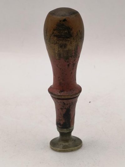 Pieczęć lakowa z monogramem