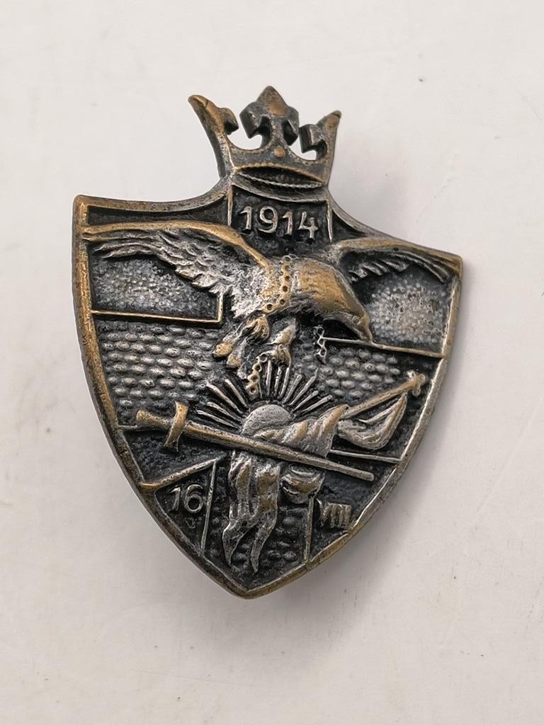 Miniatura odznaki pamiątkowej SAMARYTANIN POLSKI po 1915