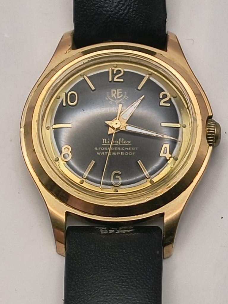 Zegarek mechaniczny naręczny RE Watch 21 Rubis - Nivalflex