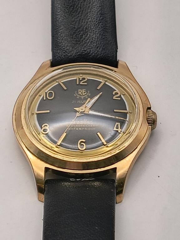 Zegarek mechaniczny naręczny RE Watch 21 Rubis - Nivalflex