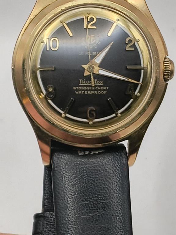 Zegarek mechaniczny naręczny RE Watch 21 Rubis - Nivalflex