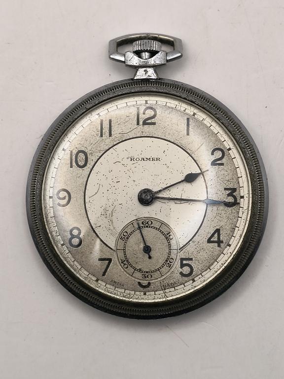 Zegarek kieszonkowy ROAMER, 15 jewels - Szwajcaria