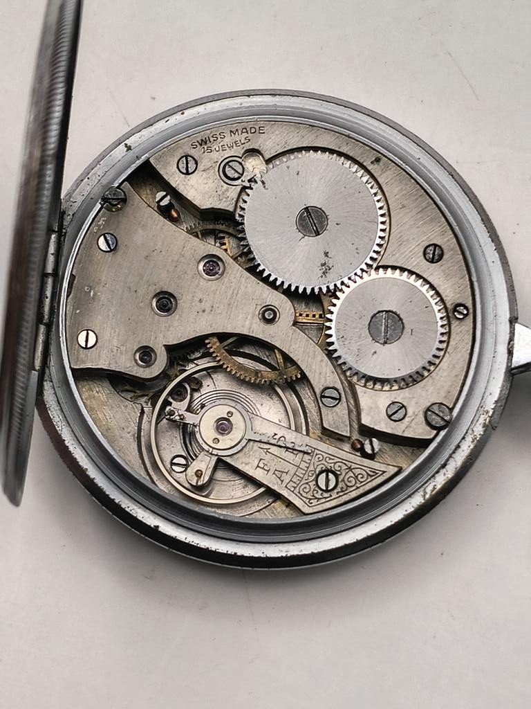 Zegarek kieszonkowy ROAMER, 15 jewels - Szwajcaria