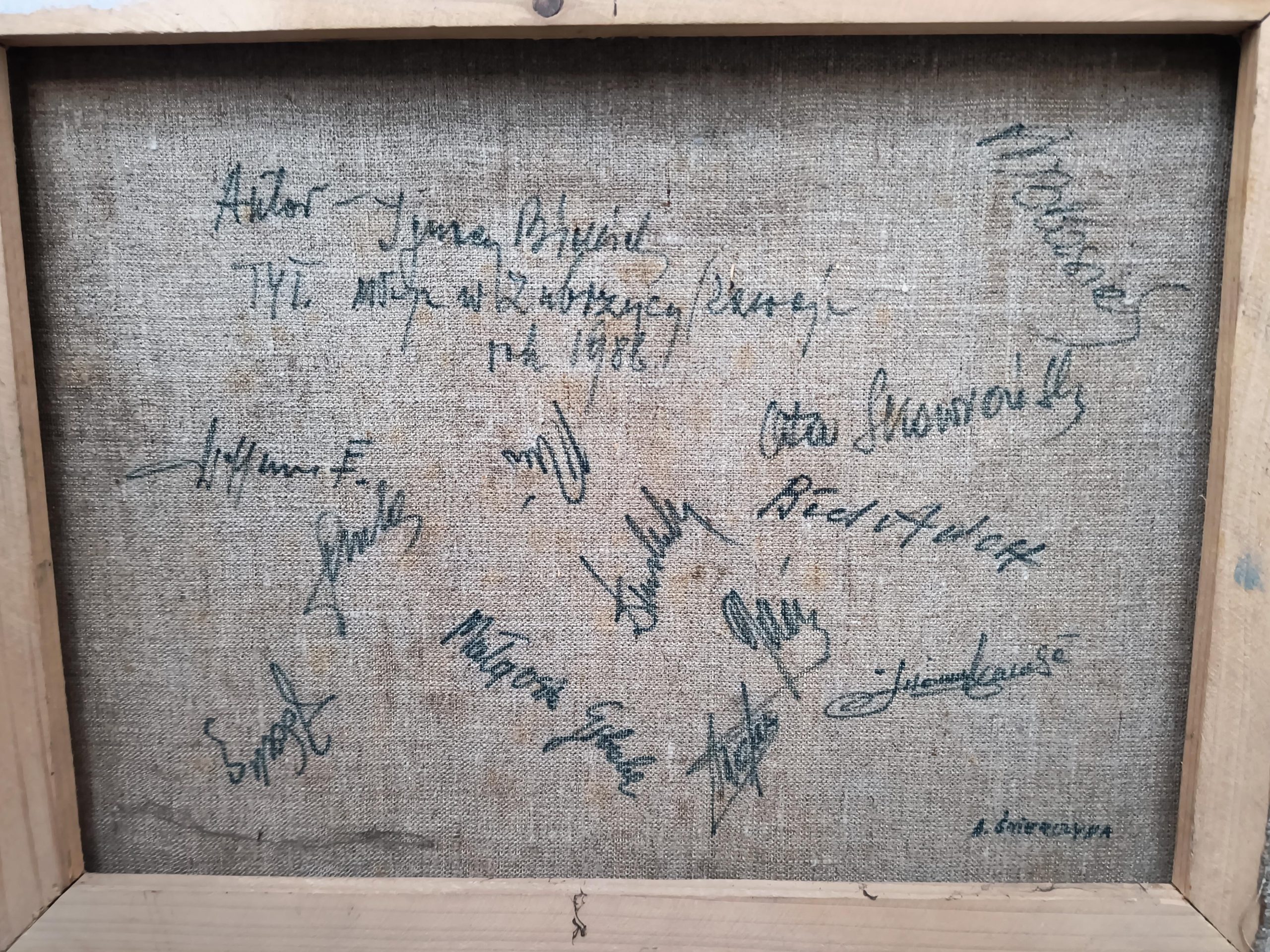 Obraz „Młyn w Zubrzycy / Zawoja” Ignacy Bieniek, 1988 r.