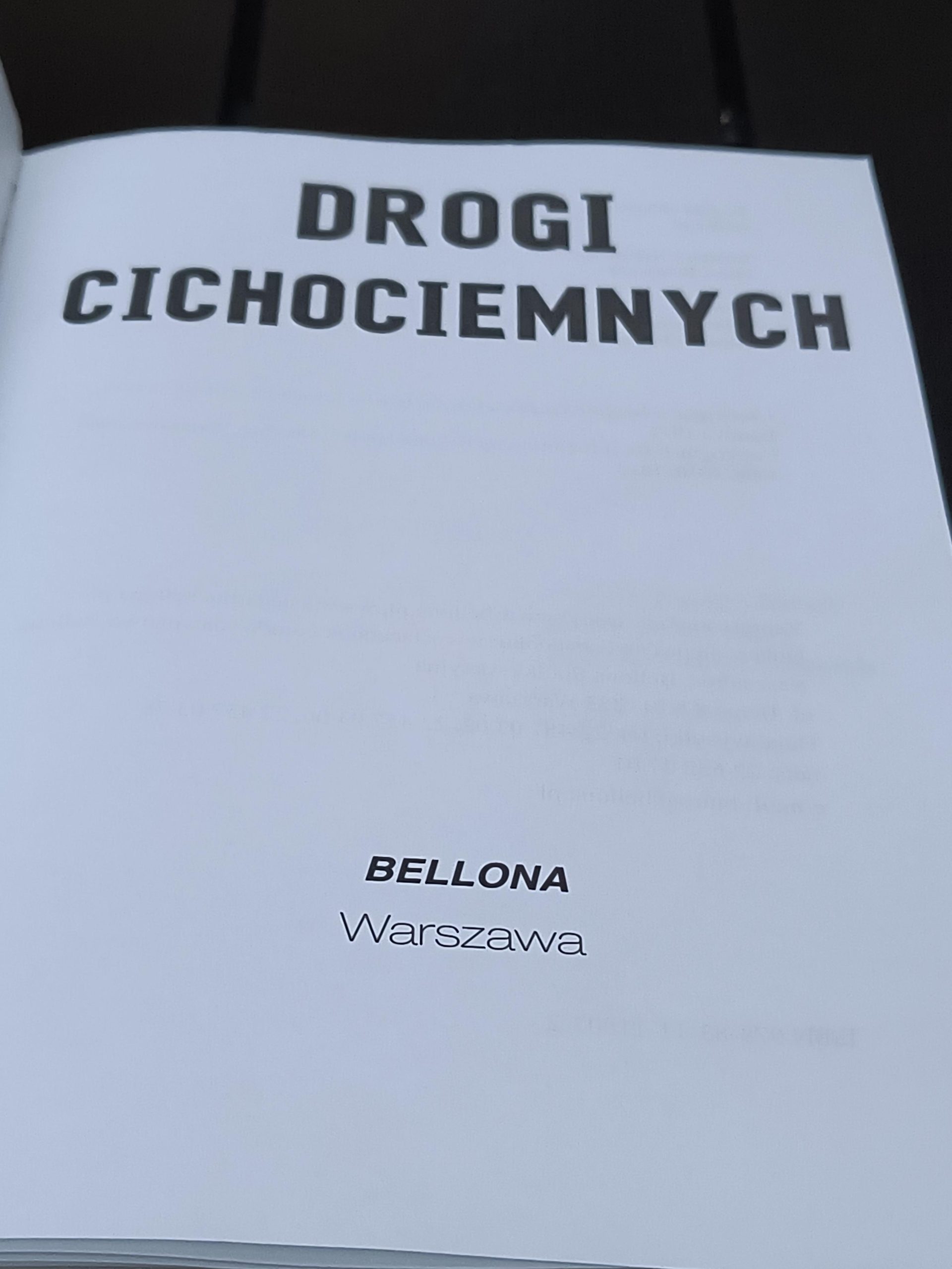 Książka "Drogi Cichociemnych"