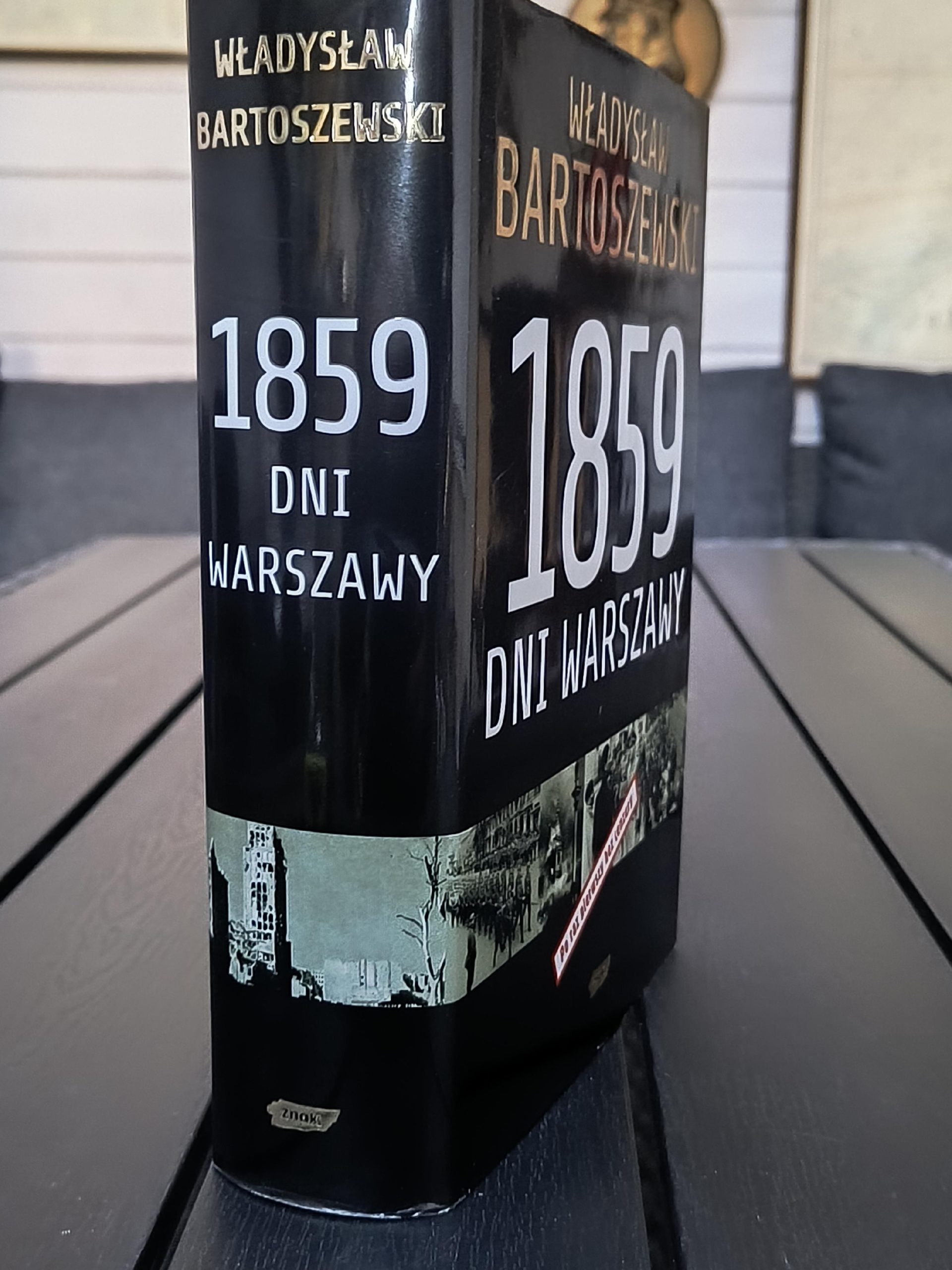 Książka "1859 dni Warszawy" Władysław Bartoszewski