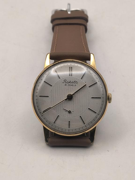 Zegarek naręczny Raketa, 16 jewels - z dedykacją