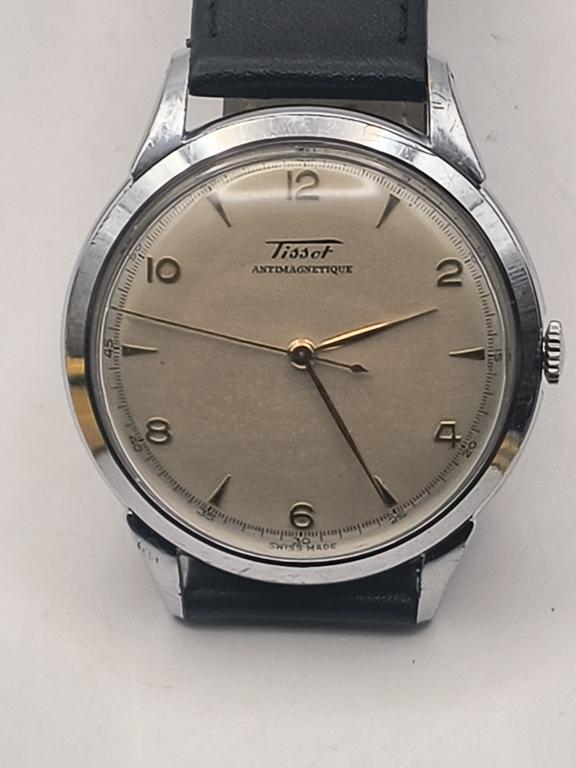 Zegarek naręczny TISSOT ANTIMAGNETIQUE, 16 kamieni - Szwajcaria, lata 50-te