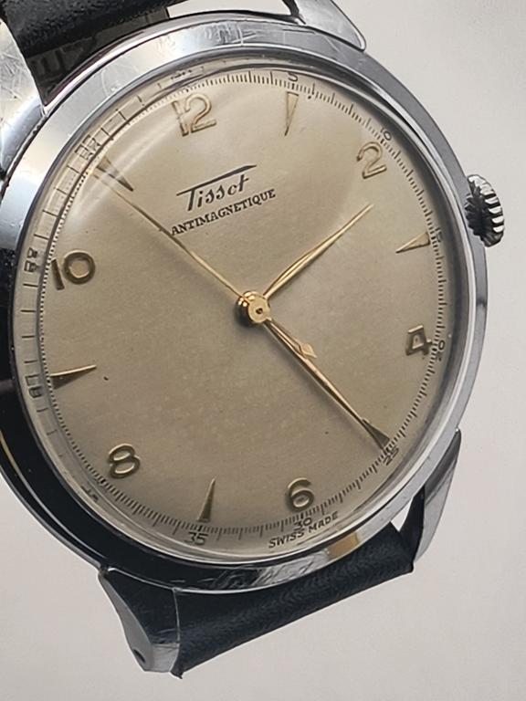 Zegarek naręczny TISSOT ANTIMAGNETIQUE, 16 kamieni - Szwajcaria, lata 50-te