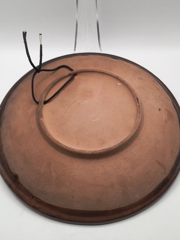 Patera ceramiczna - Spółdzielnia "Kamionka" w Łysej Górze, lata 70-te