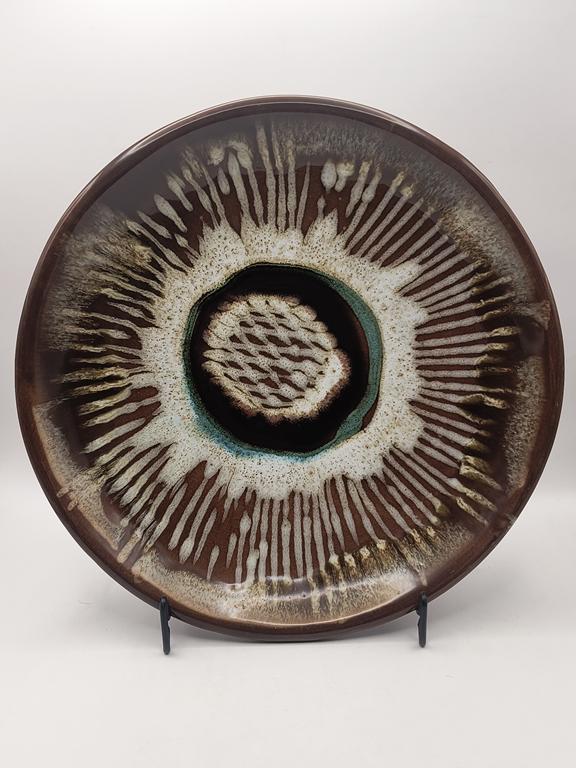 Patera ceramiczna – Spółdzielnia „KAMIONKA”, Łysa Góra, lata 70-te