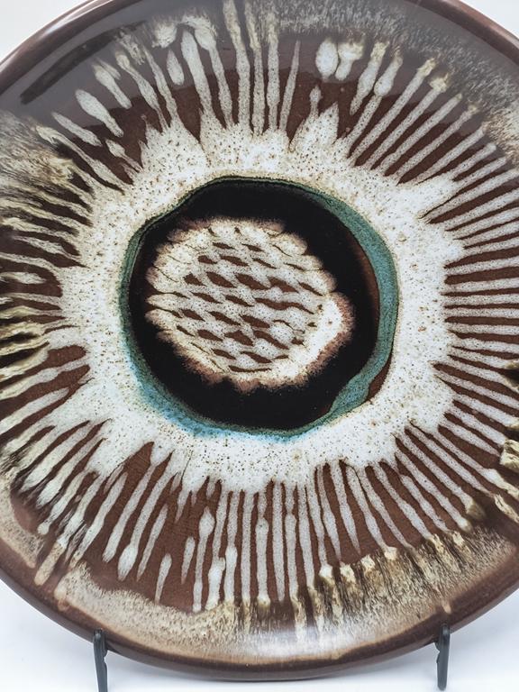 Patera ceramiczna – Spółdzielnia „KAMIONKA”, Łysa Góra, lata 70-te