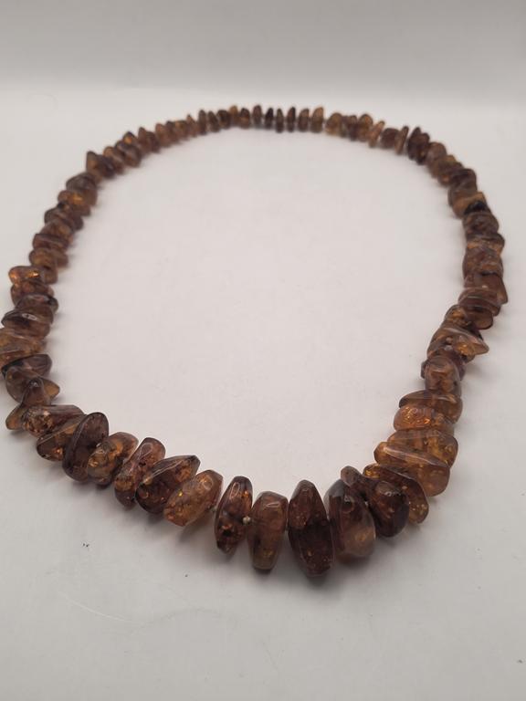 Naszyjnik z bursztynu