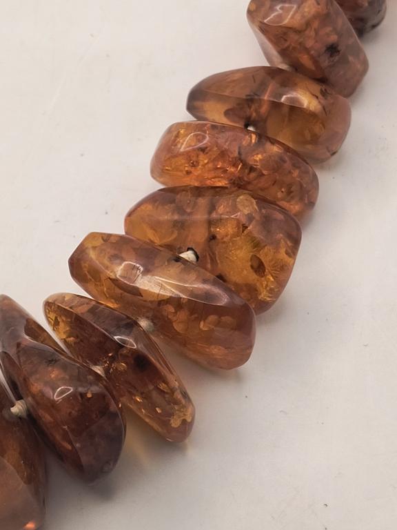 Naszyjnik z bursztynu