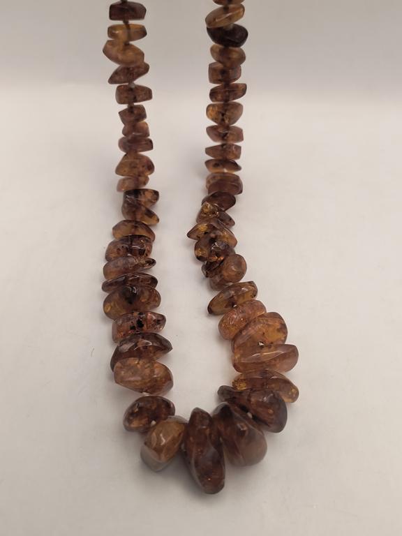 Naszyjnik z bursztynu