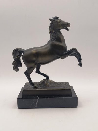 Figurka mosiężna - koń