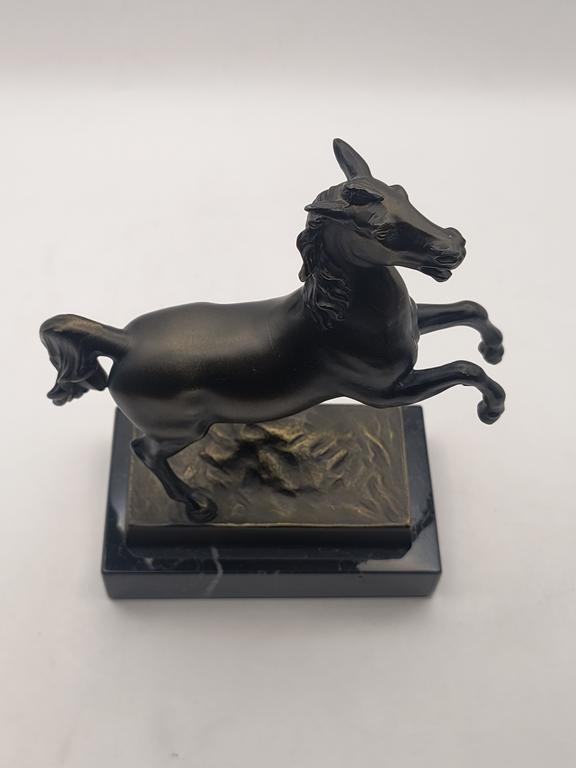 Figurka mosiężna - koń