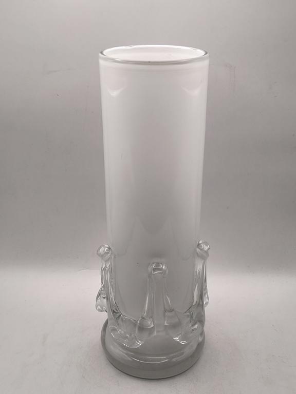 Wazon szklany - Huta Szkła Tarnowiec, proj. Jerzy Słuczan-Orkusz