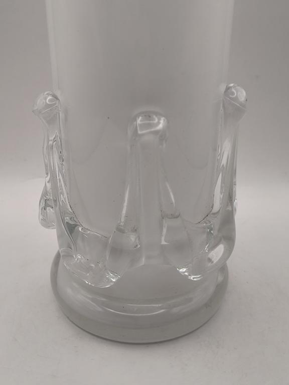 Wazon szklany - Huta Szkła Tarnowiec, proj. Jerzy Słuczan-Orkusz