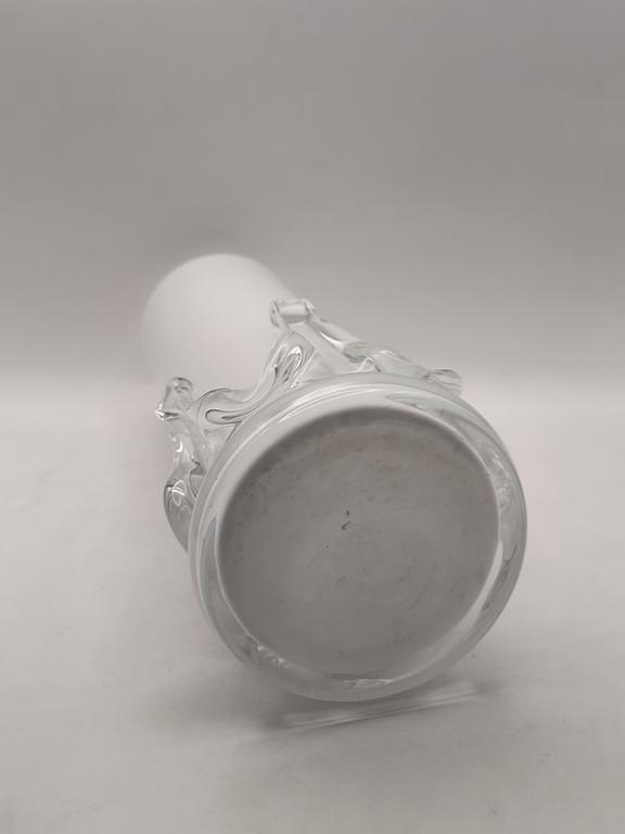 Wazon szklany - Huta Szkła Tarnowiec, proj. Jerzy Słuczan-Orkusz