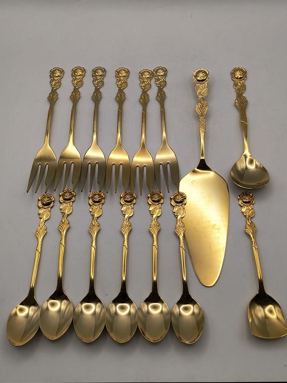 Zestaw sztućców deserowych ROSTFREI