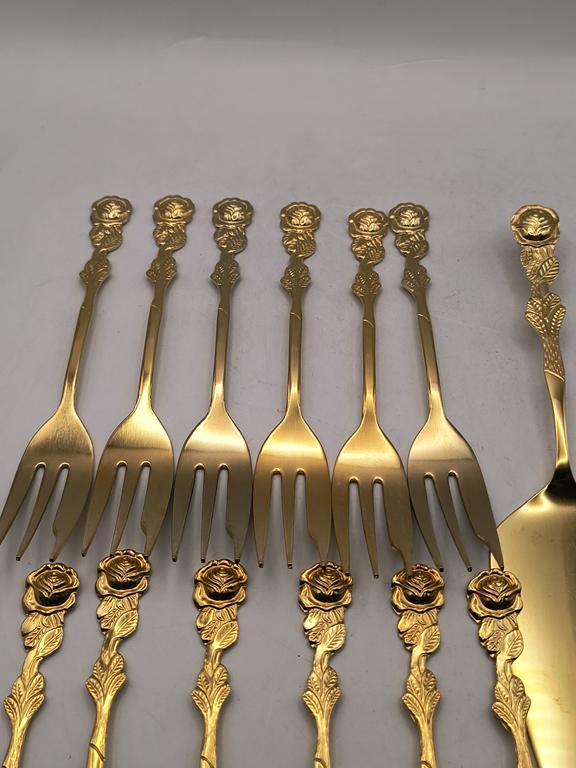 Zestaw sztućców deserowych ROSTFREI