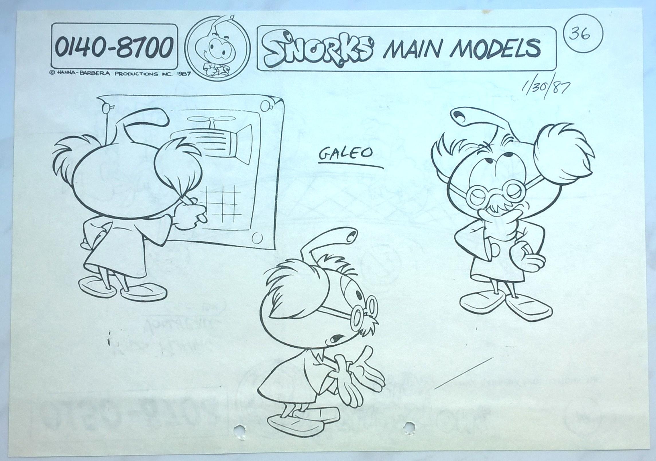 Oryginalny zestaw animacyjny z bajki THE FLINTSTONE KIDS – Kids Playing Vollyball - Dzieci grające w siatkówkę, 1987 r.