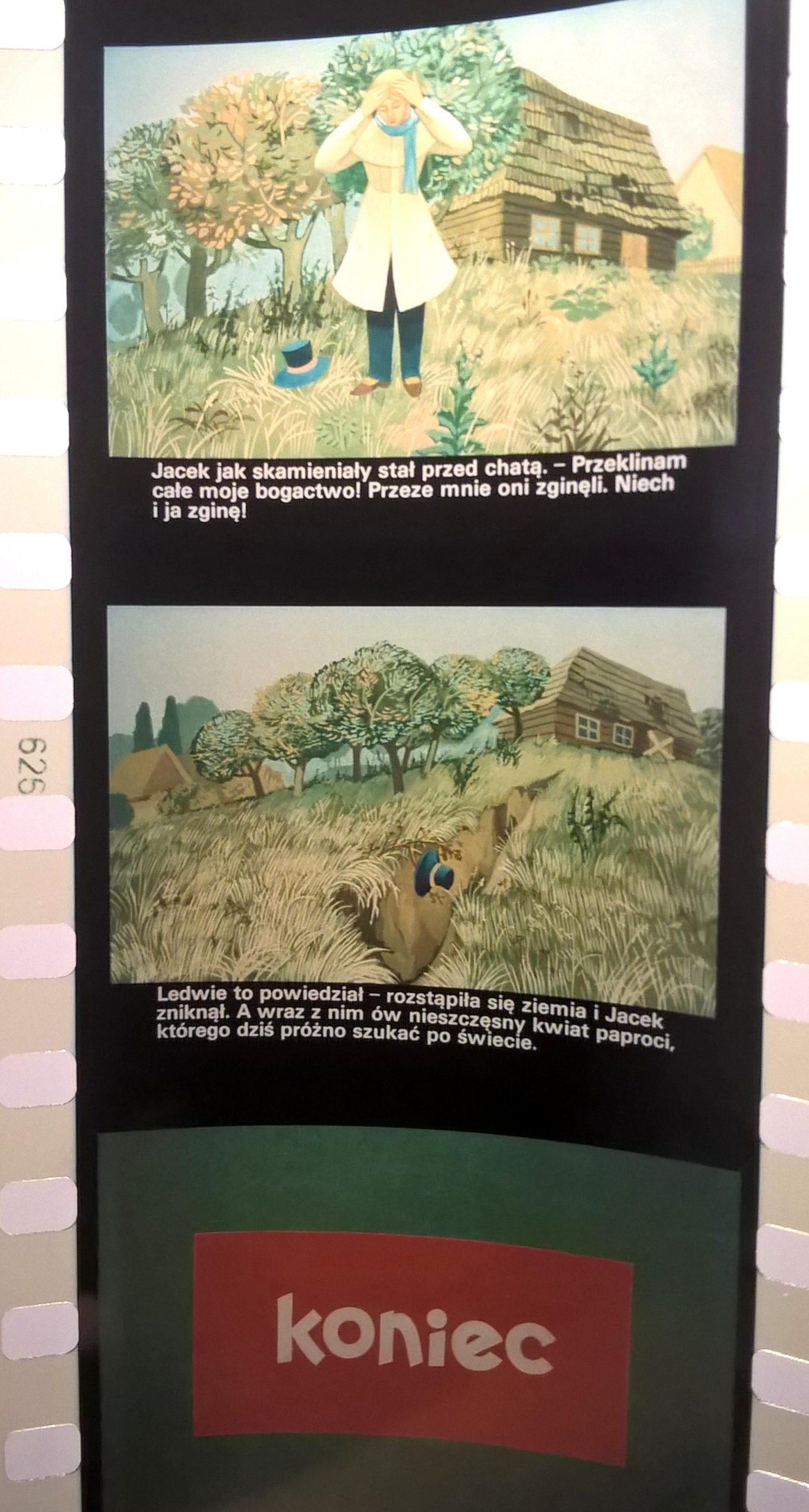 Bajka na projektor – przeźrocze „CZARODZIEJSKI KWIAT PAPROCI” - część I i II [16]