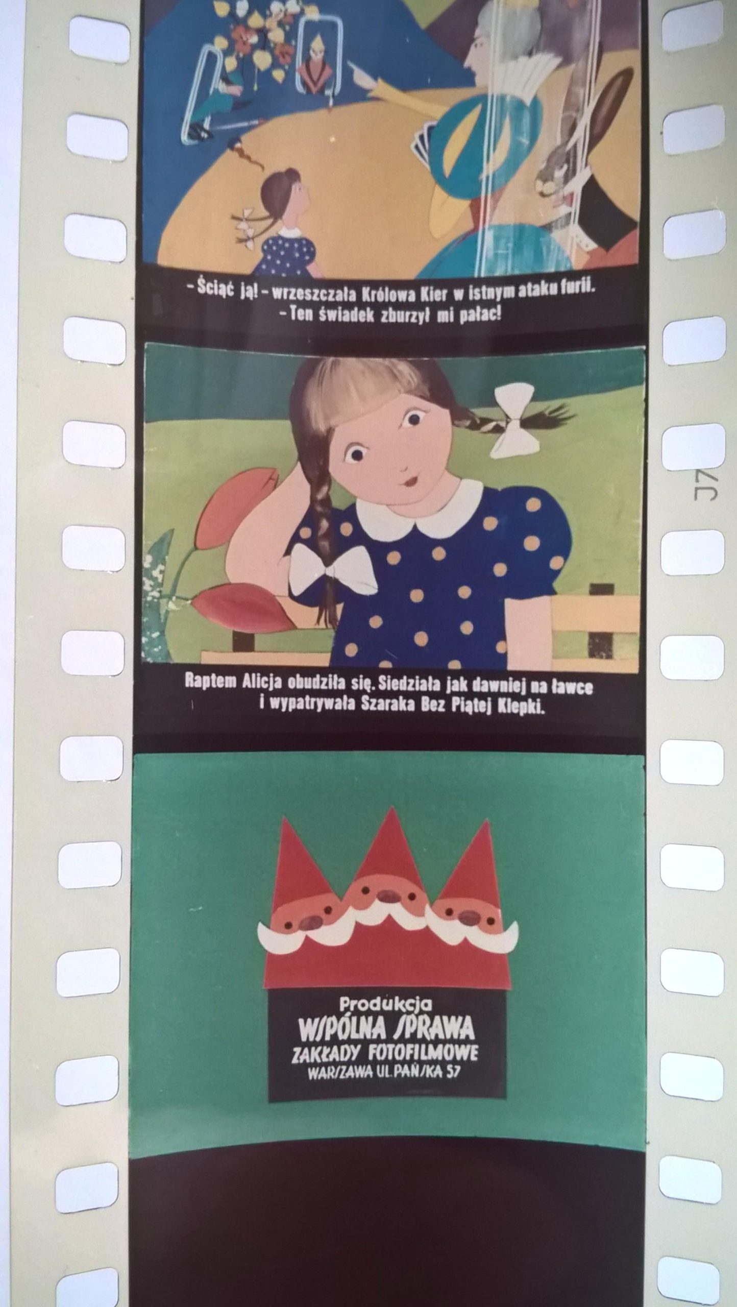 Bajka na projektor – przeźrocze „Alicja w Krainie Czarów – wg L. Carroll” [20]