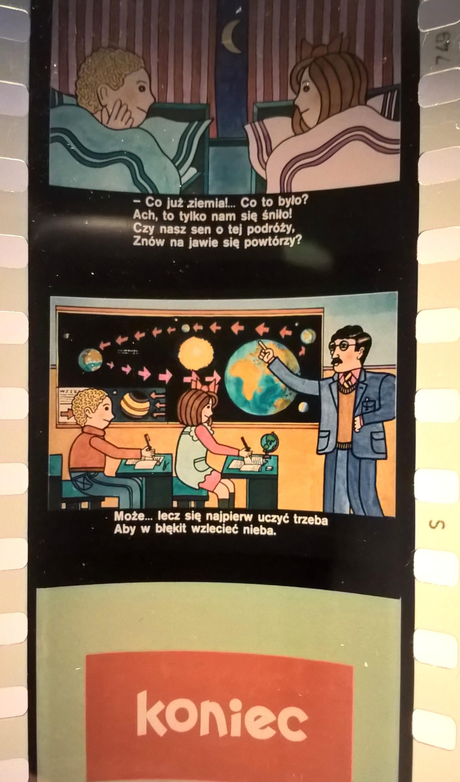 Bajka na projektor – przeźrocze „WESELI ASTRONAUCI” [31]