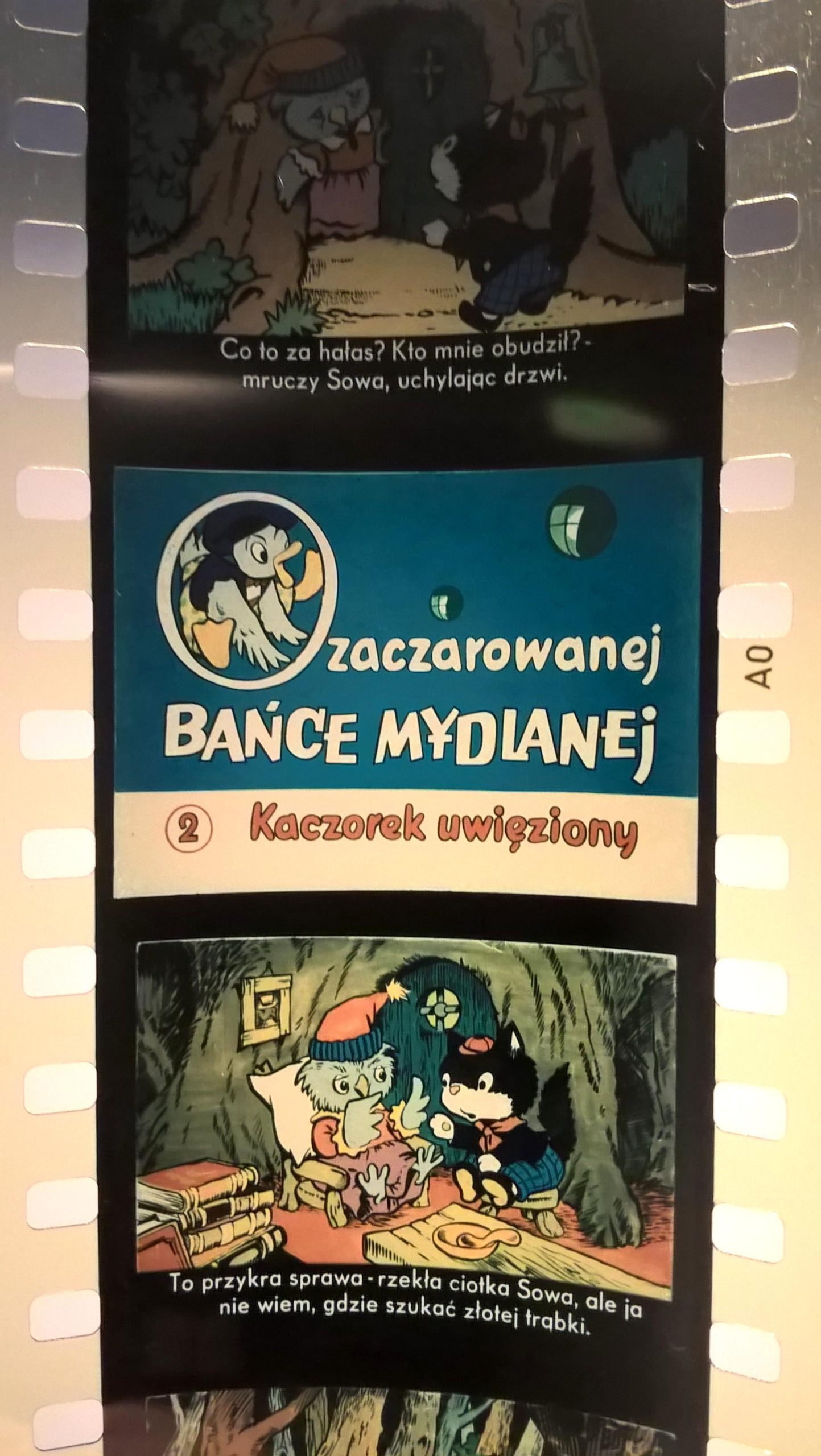 Bajka na projektor – przeźrocze „O ZACZROWANEJ BAŃCE MYDLANEJ” [32]