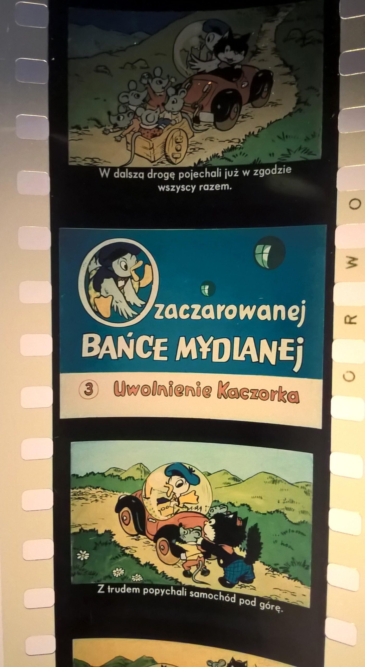 Bajka na projektor – przeźrocze „O ZACZROWANEJ BAŃCE MYDLANEJ” [32]
