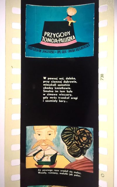 Bajka na projektor, przeźrocze – „PRZYGODY TOMCIA-PALUSZKA” [54]
