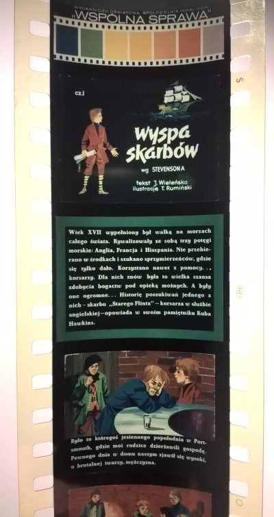Bajka na projektor, przeźrocze – „WYSPA SKARBÓW” wg Stevensona, II części [58]