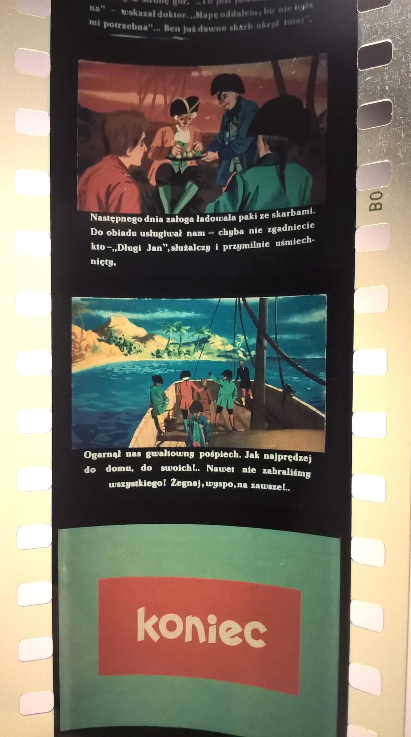 Bajka na projektor, przeźrocze – „WYSPA SKARBÓW” wg Stevensona, II części [58]