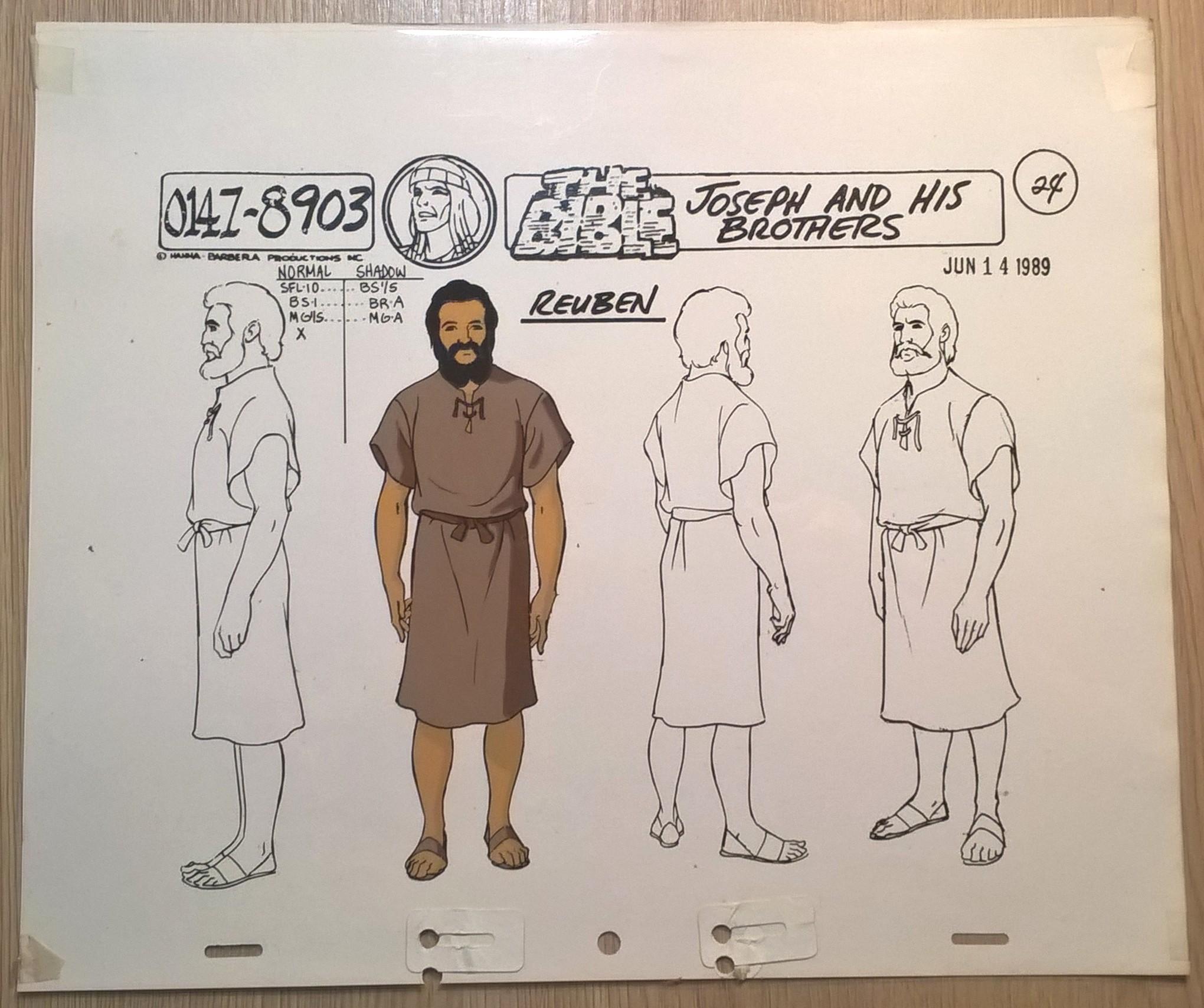 Folia animacyjna „THE BIBLE. JOSEPH AND HIS BROTHERS ”- REUBEN // Biblia. Józef i jego bracia