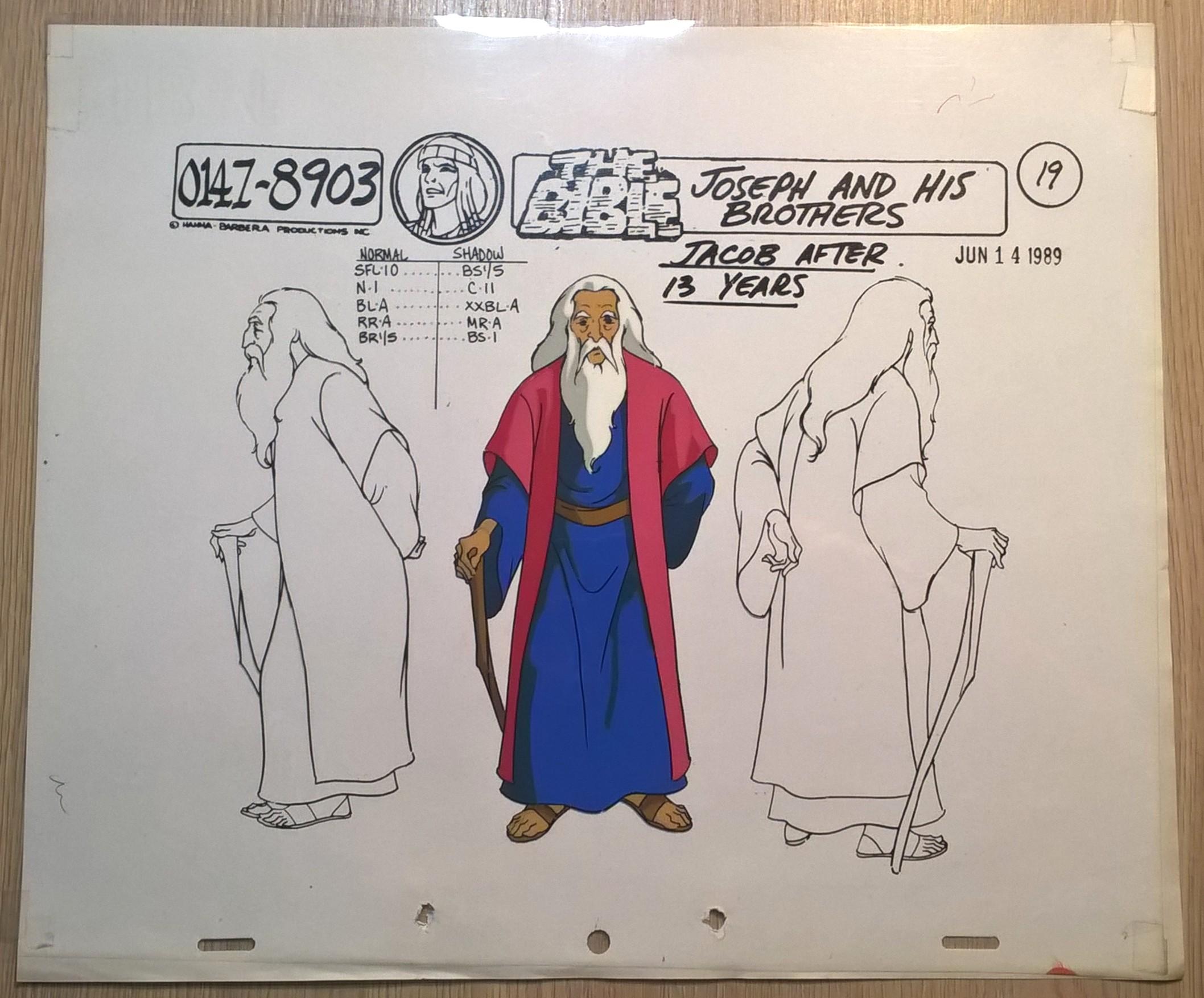 Folia animacyjna „THE BIBLE. JOSEPH AND HIS BROTHERS ”- JACOB AFTER 13 YEARS // Biblia. Józef i jego bracia – Jakub po 13 latach