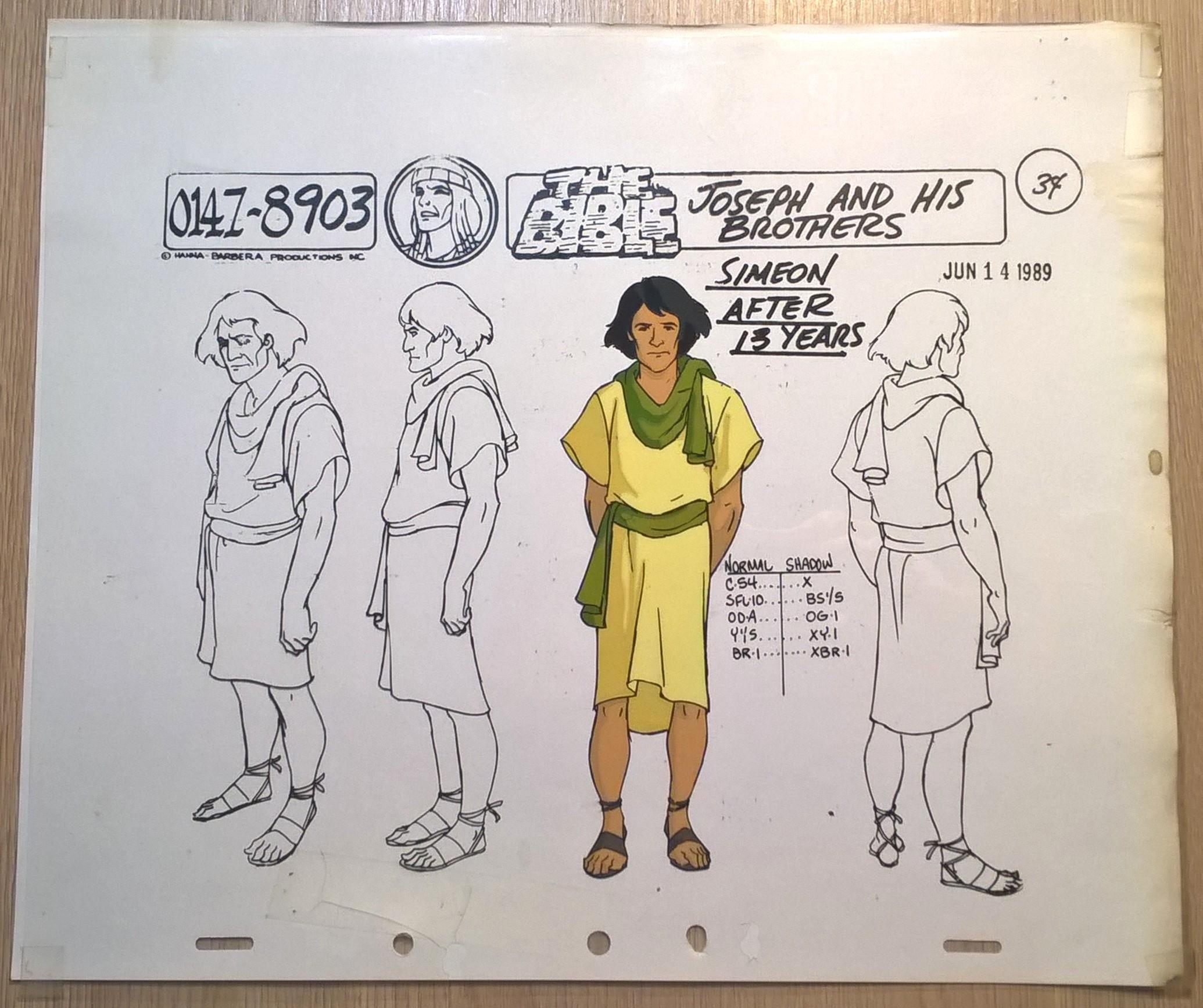 Folia animacyjna „THE BIBLE. JOSEPH AND HIS BROTHERS ”- SIMEON AFTER 13 YEARS // Biblia. Józef i jego bracia – Symeon po 13 latach