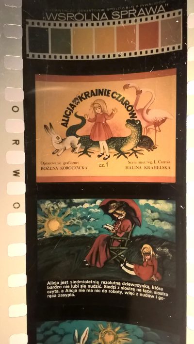 Bajka na projektor – przeźrocze „ALICJA W KRAINIE CZARÓW” wg L. Carrol - część 1 i 2 [21]