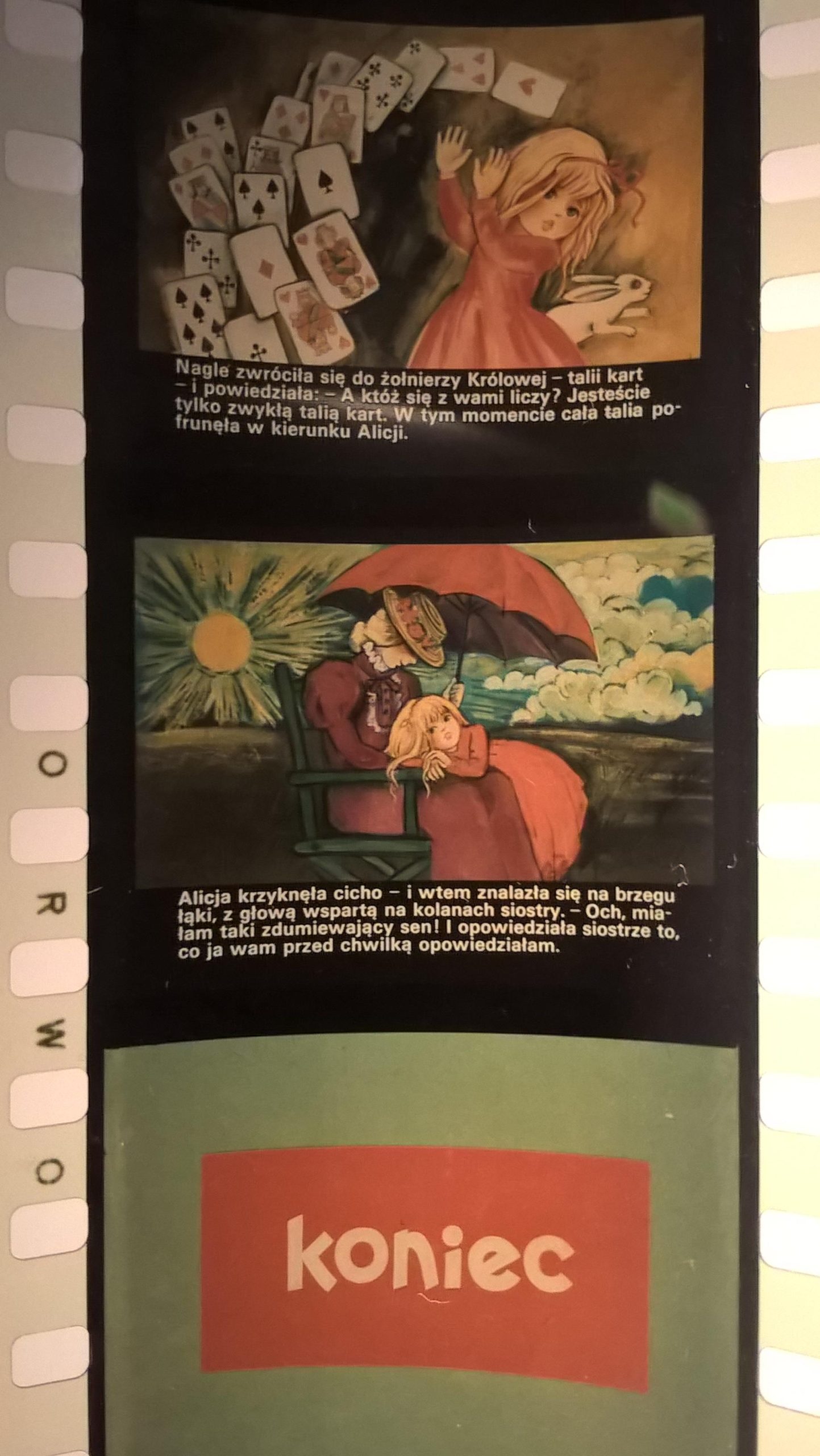 Bajka na projektor – przeźrocze „ALICJA W KRAINIE CZARÓW” wg L. Carrol - część 1 i 2 [21]