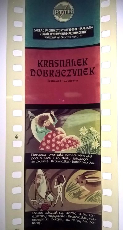 Bajka na projektor – przeźrocze „KRASNALEK DOBRACZYNEK” [87]