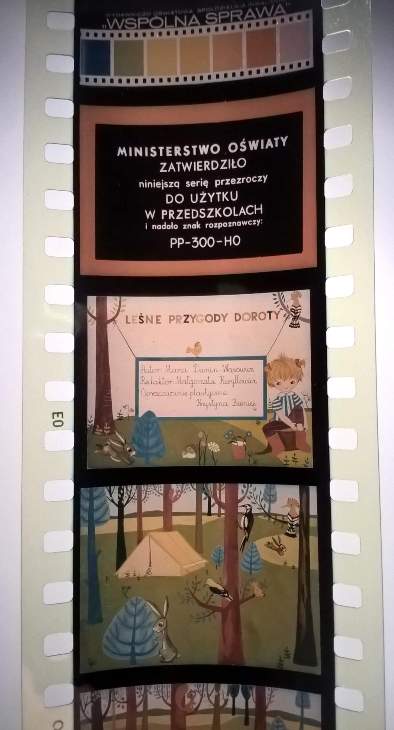 Bajka na projektor – przeźrocze „LEŚNE PRZYGODY DOROTY” [88]