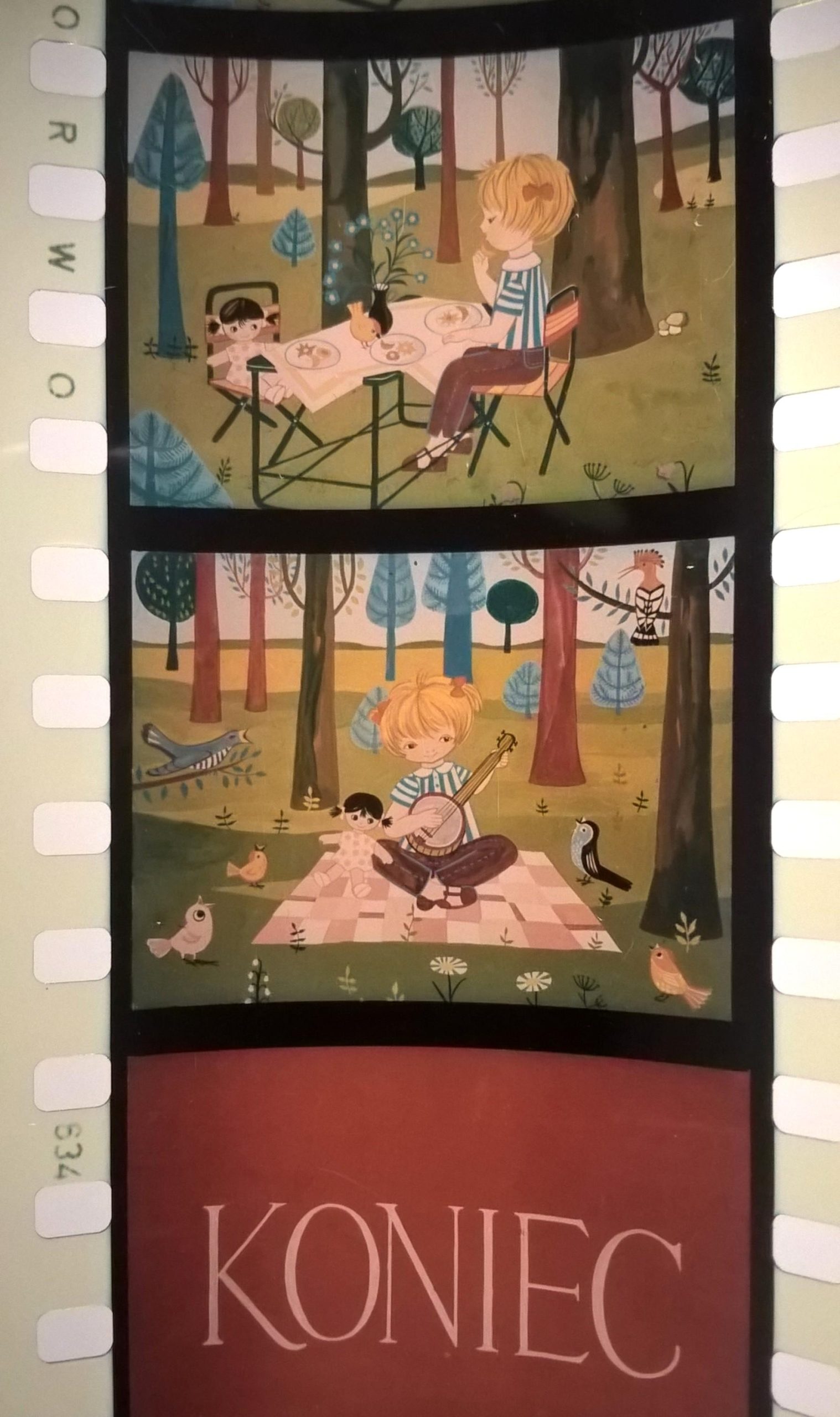 Bajka na projektor – przeźrocze „LEŚNE PRZYGODY DOROTY” [88]