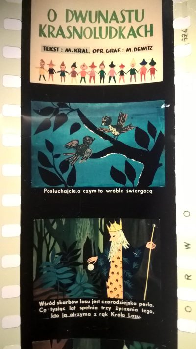 Bajka na projektor – przeźrocze „O DWUNASTU KRASNOLUDKACH” [89]
