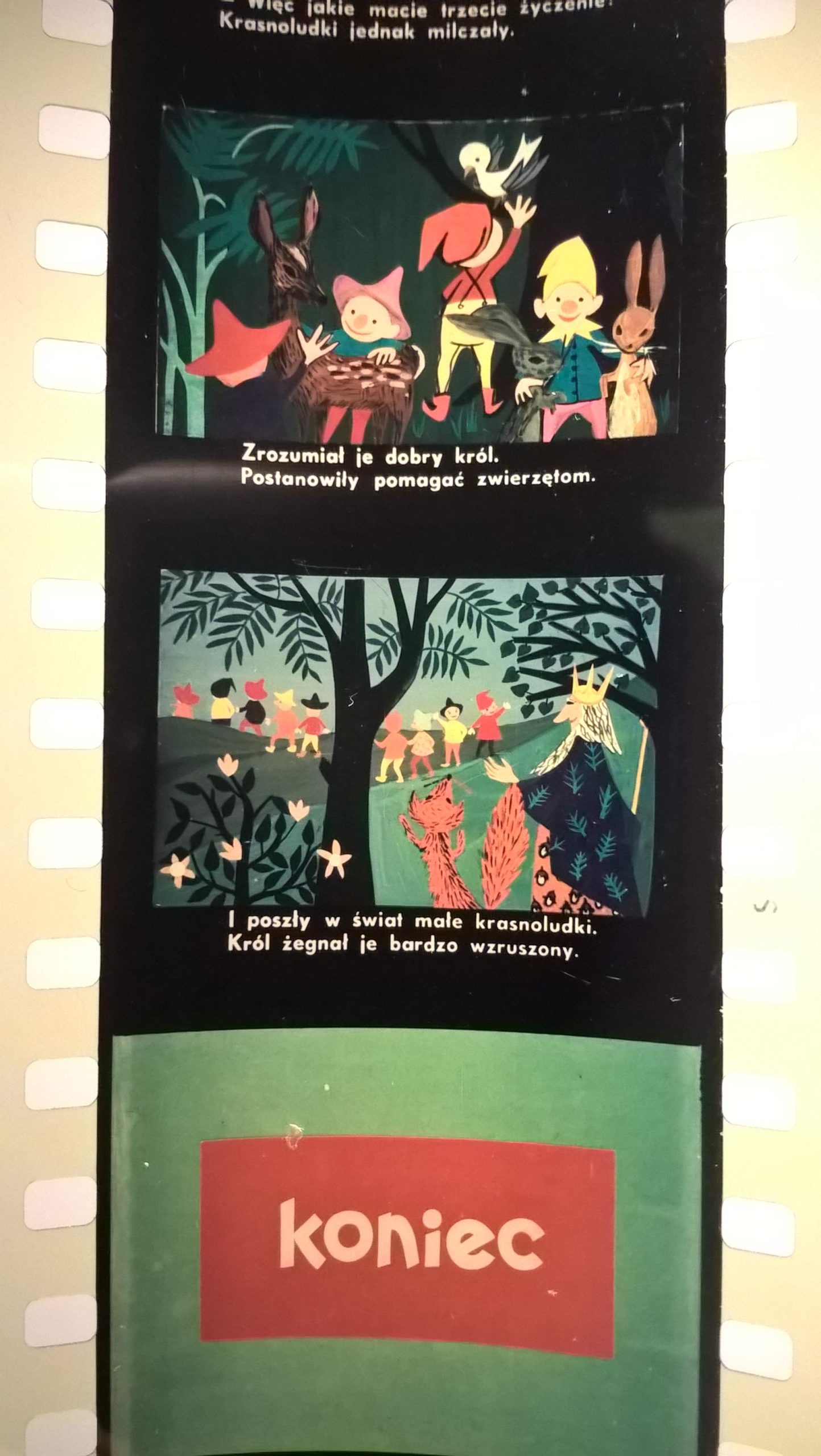 Bajka na projektor – przeźrocze „O DWUNASTU KRASNOLUDKACH” [89]