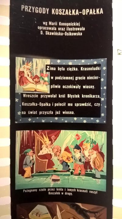 Bajka na projektor – przeźrocze „PRZYGODY KOSZAŁKA OPAŁKA” wg Marii Konopnickiej [93]