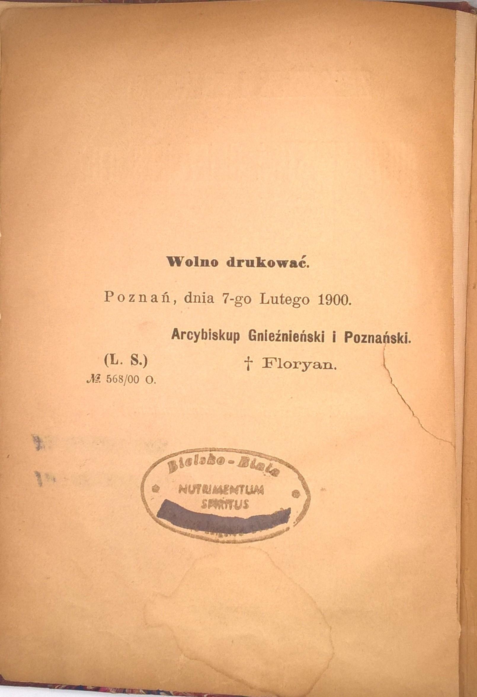 Książka "Założenie i znaczenie ARCYBISKUPSTWA GNIEŹNIEŃSKIEGO" 1908 r. oraz "KRZYŻACY. Krótka historia zakonu krzyżackiego w Polsce" 1908 r. oraz HENRYK SIENKIEWICZ Nowele