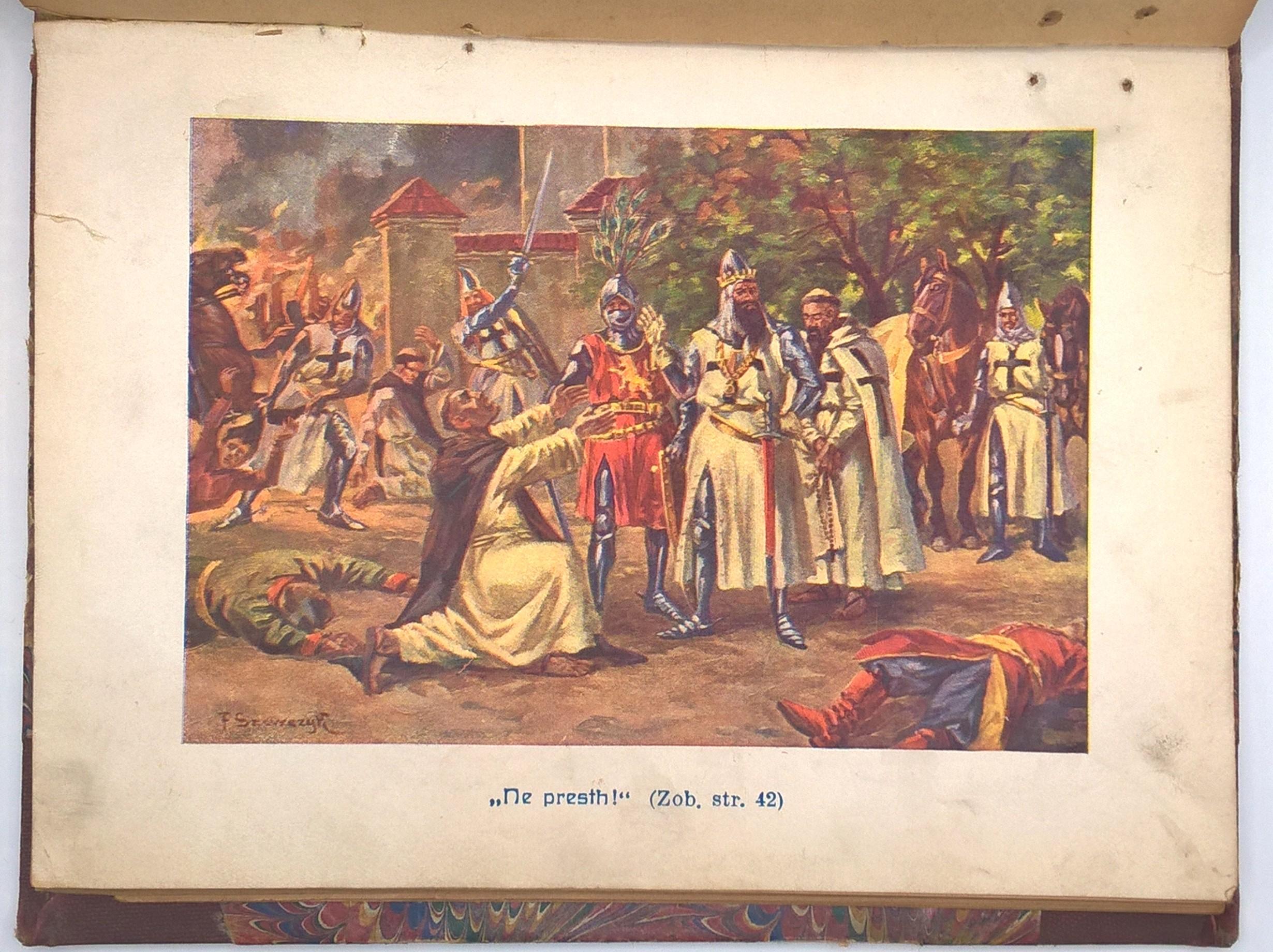 Książka "Założenie i znaczenie ARCYBISKUPSTWA GNIEŹNIEŃSKIEGO" 1908 r. oraz "KRZYŻACY. Krótka historia zakonu krzyżackiego w Polsce" 1908 r. oraz HENRYK SIENKIEWICZ Nowele