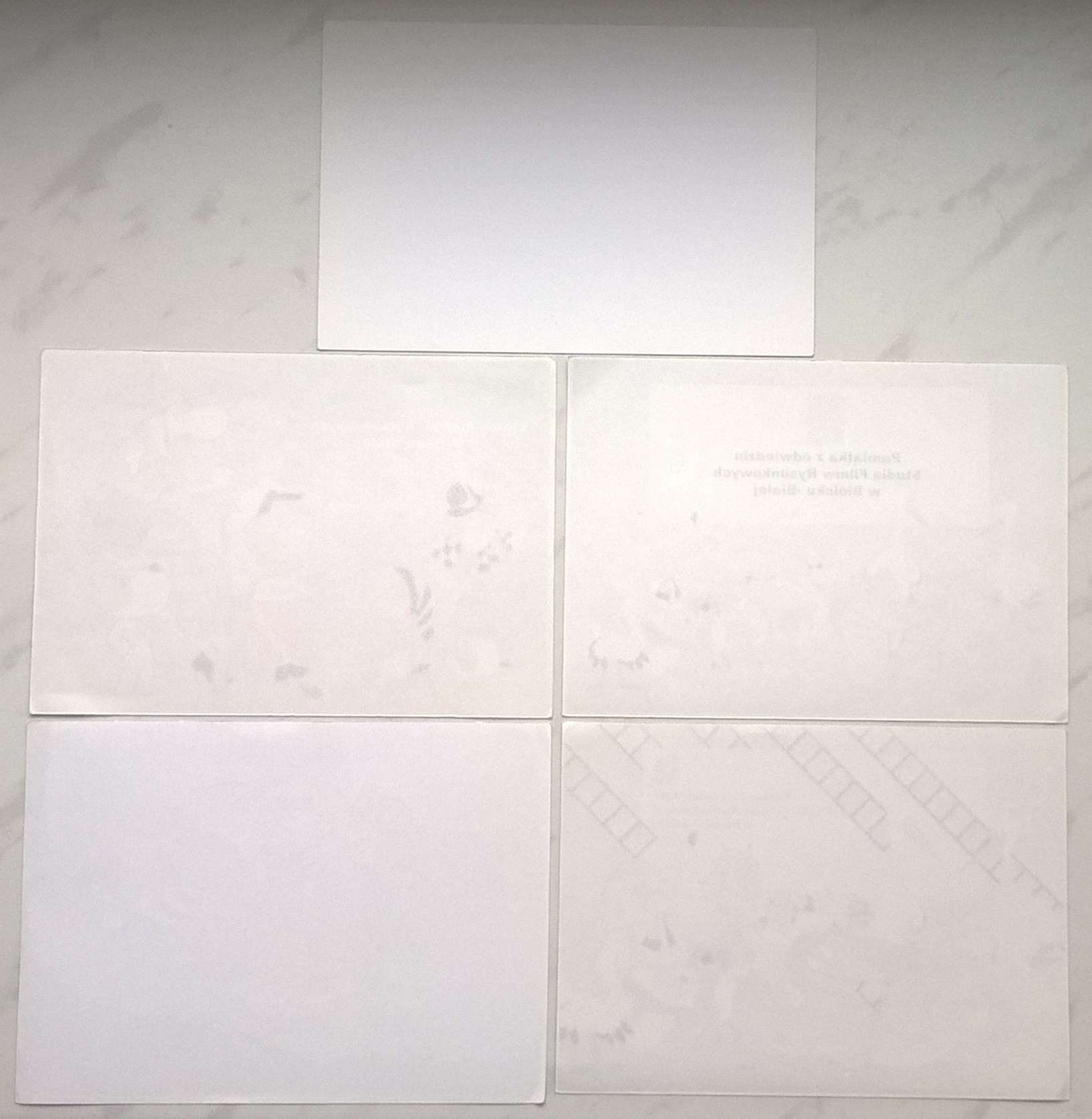 Kartki pamiątkowe ze Studia Filmów Rysunkowych w Bielsku-Białej