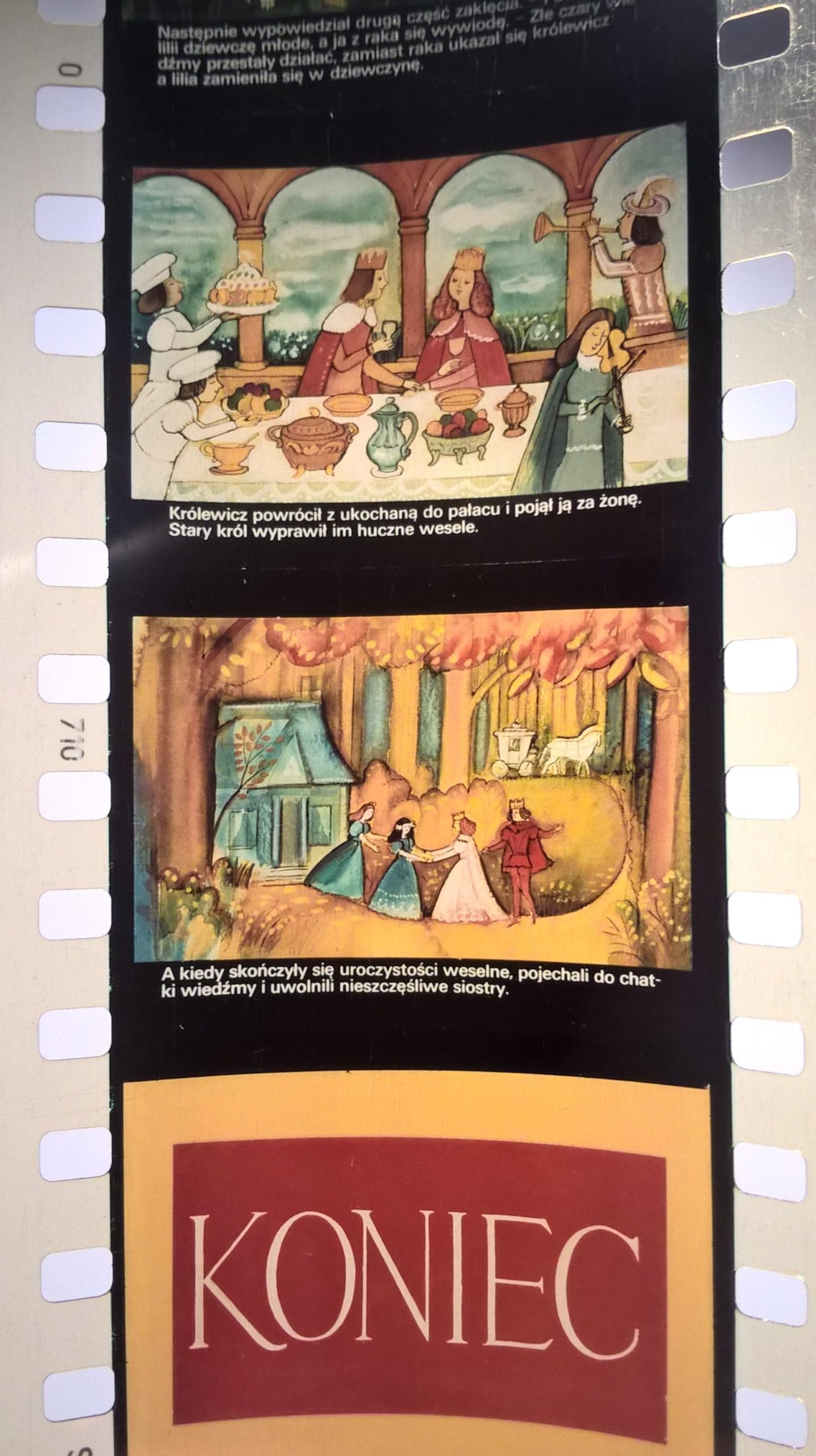 Bajka na projektor – przeźrocze „PRZĄDKI ZŁOTA”